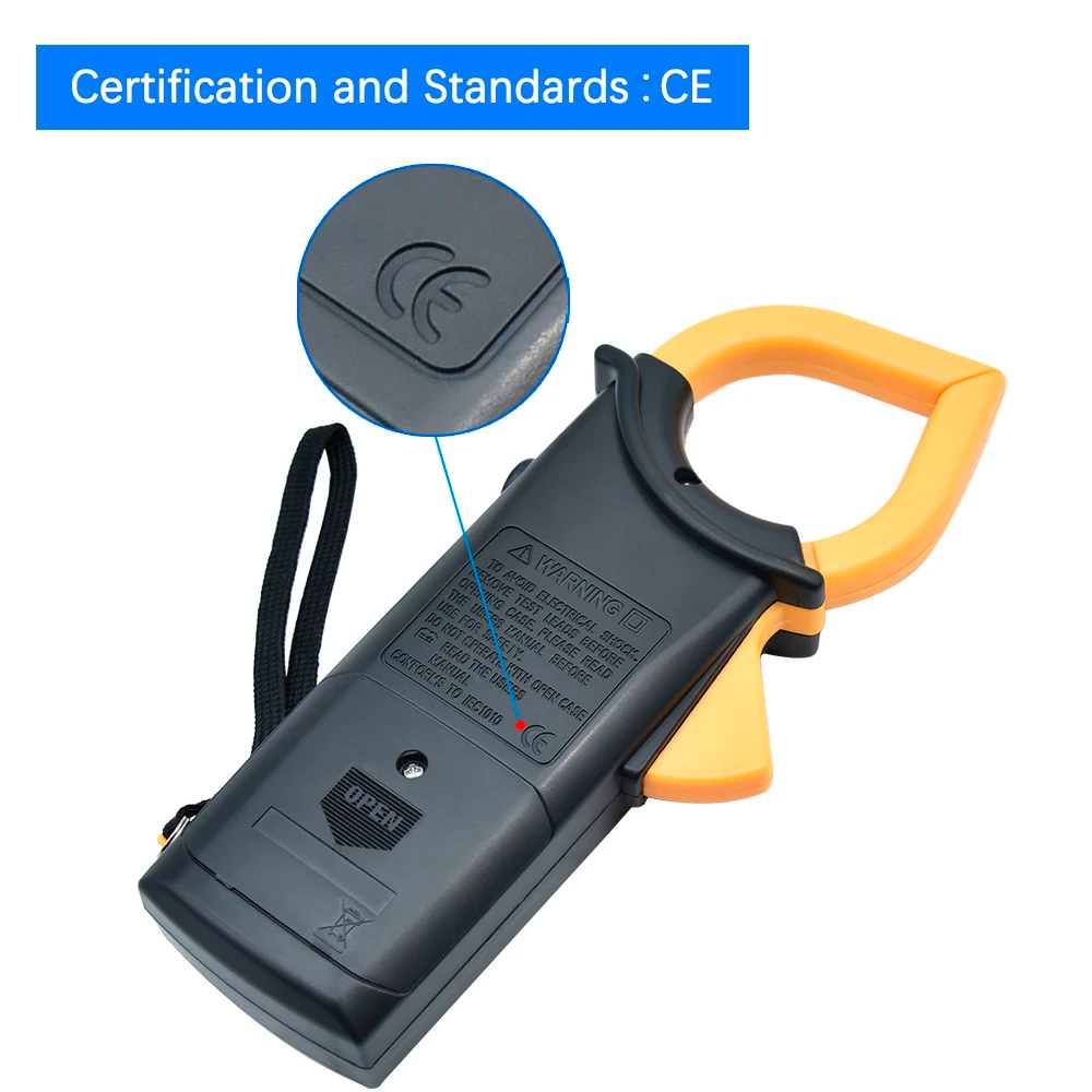 Multimètre à pince numérique Portable DM-6266 تنزوت