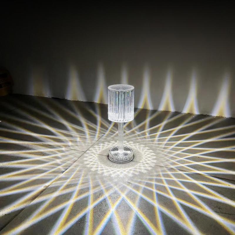 Veilleuse en cristal avec télécommande tactile USB تنزوت