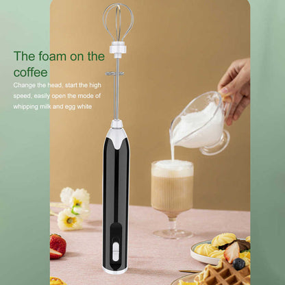 Milk shake et batteur à oeufs électrique USB Rechargeable تنزوت