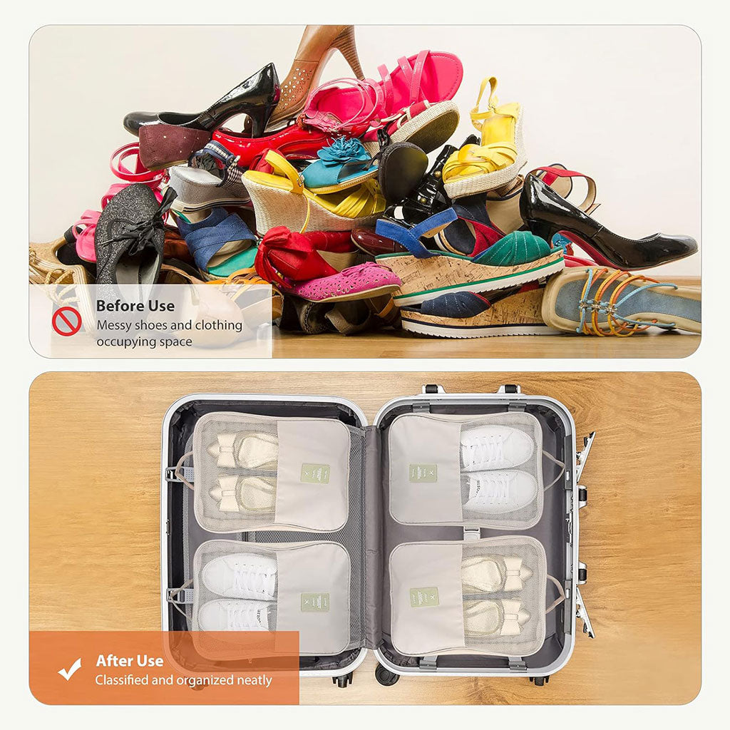 Organisateur Chaussures Sac de Voyage 3 Compartiment imperméable تنزوت