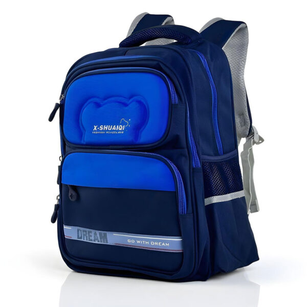 Sac à Dos Scolaire Orthopédique pour Enfants X-SHUAIQI Bleu – محفظة مدرسية للأطفال أزرق تنزوت