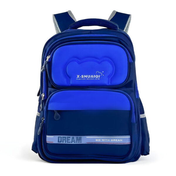 Sac à Dos Scolaire Orthopédique pour Enfants X-SHUAIQI Bleu – محفظة مدرسية للأطفال أزرق تنزوت