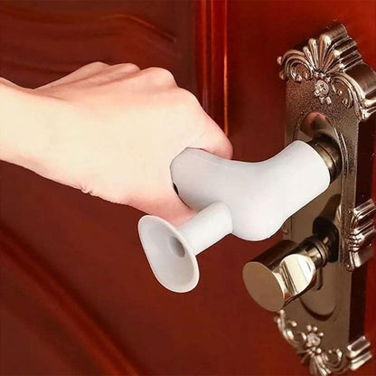 Poignée de porte en silicone avec ventouse pour absorber le choc 1Pcs – مقبض من سيليكون لحماية الحائط تنزوت