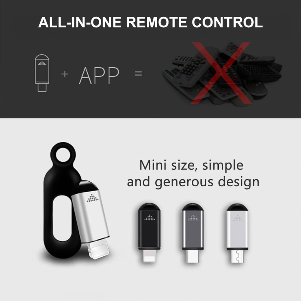 Mini Télécommande Smart infrarouge universel pour Smartphone – أداة للتحكم بالأجهزة الكهرومنزلية عن بعد تنزوت