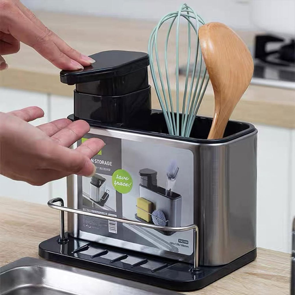 Distributeur-de-savon-et-organisateur-d-accessoires-pour-cuisine-موزع-صابون-ومنظم-أدوات-المطبخ-2في1.png