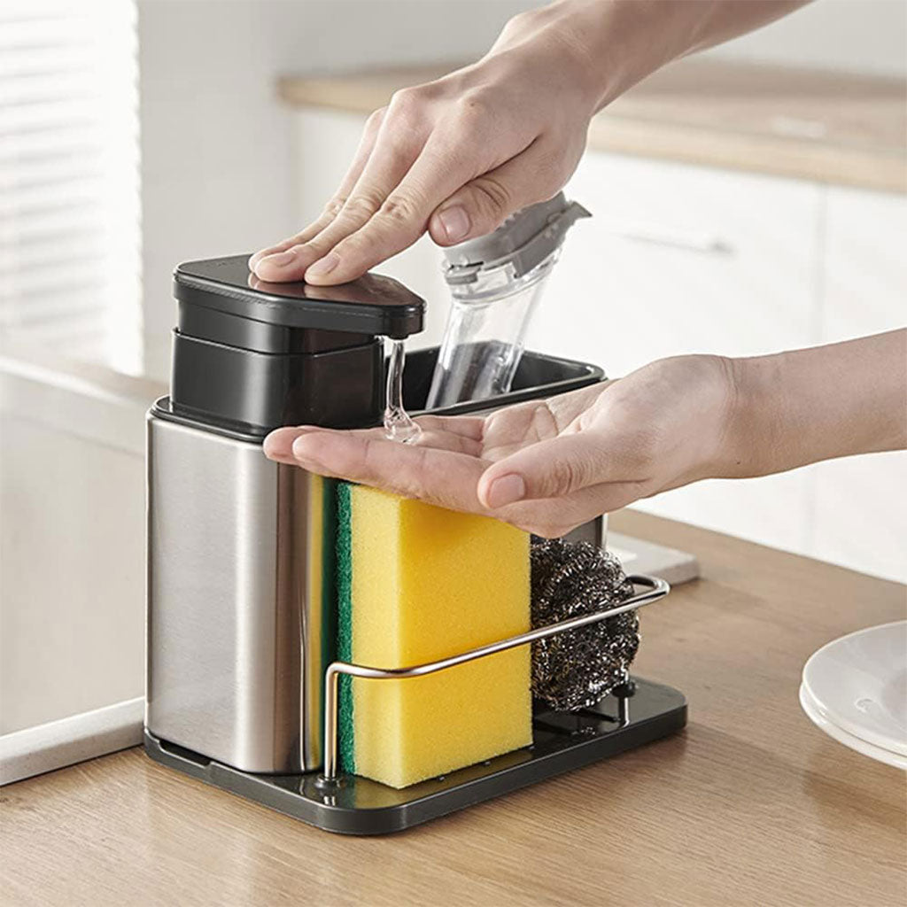 Distributeur-de-savon-et-organisateur-d-accessoires-pour-cuisine-موزع-صابون-ومنظم-أدوات-المطبخ-2في1.png