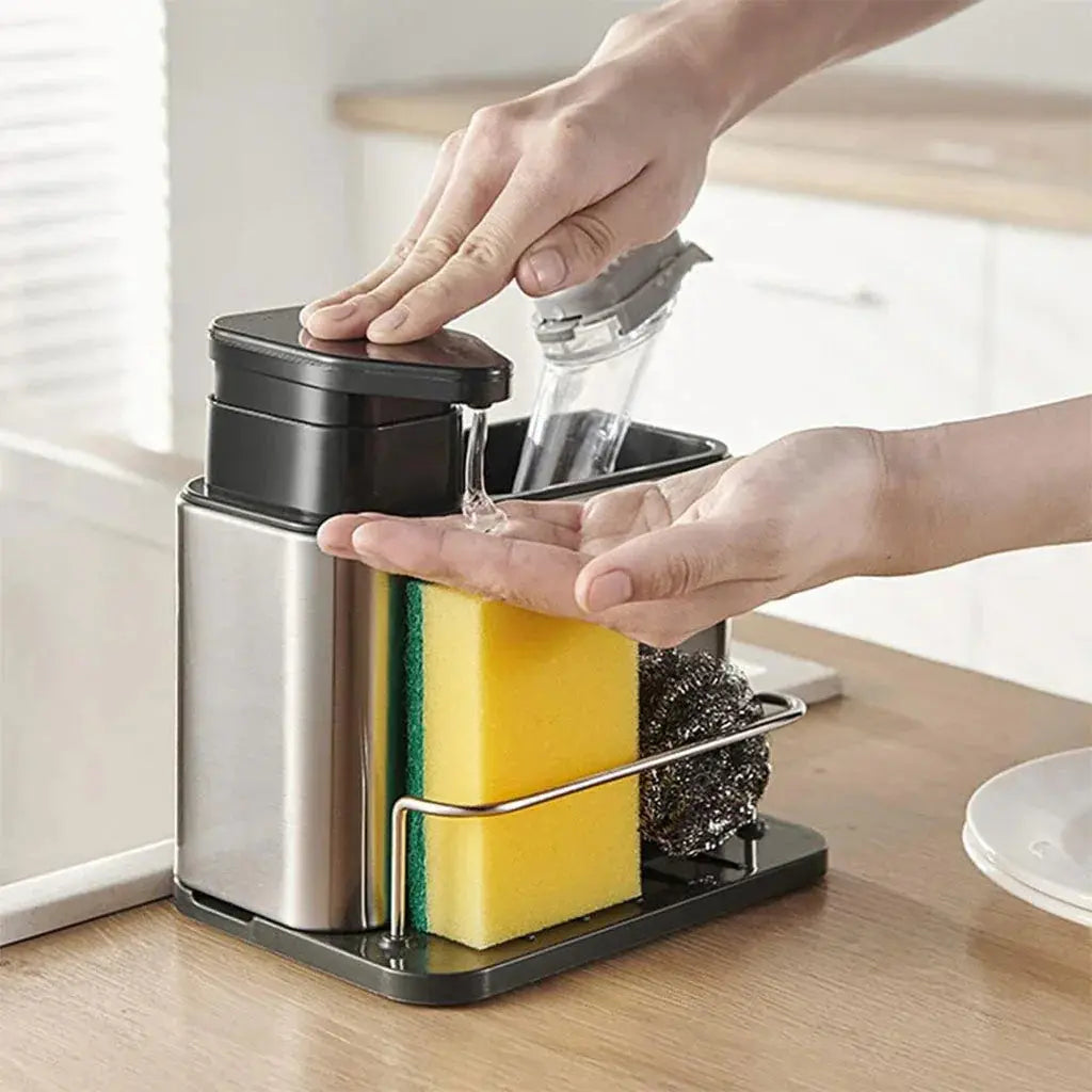 Distributeur-de-savon-et-organisateur-d-accessoires-pour-cuisine-موزع-صابون-ومنظم-أدوات-المطبخ-2في1.png