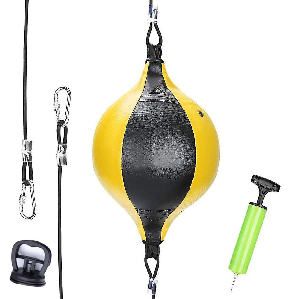 Ensemble Sac de Boxe Speed Bag SET 6Pcs pour l’entrainement à domicile – طقم كرة البوكس قابلة للإرتداد - تنزوت