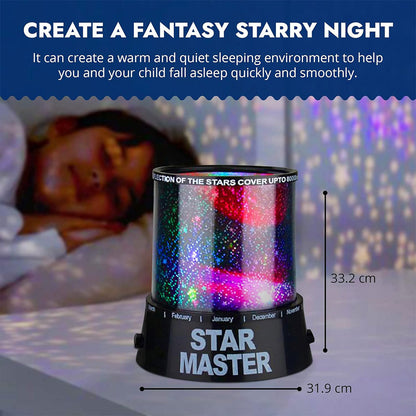 Star Master Veilleuse Galaxy et Projecteur d’étoiles – جهاز عرض النجوم تنزوت