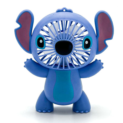 Mini Ventilateur USB Stitch – Design Mignon et Fonctionnel – مروحة محمولة تنزوت