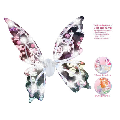 Ailes Magiques Lumineuses pour Enfants Design Stitch Kuromi - تنزوت