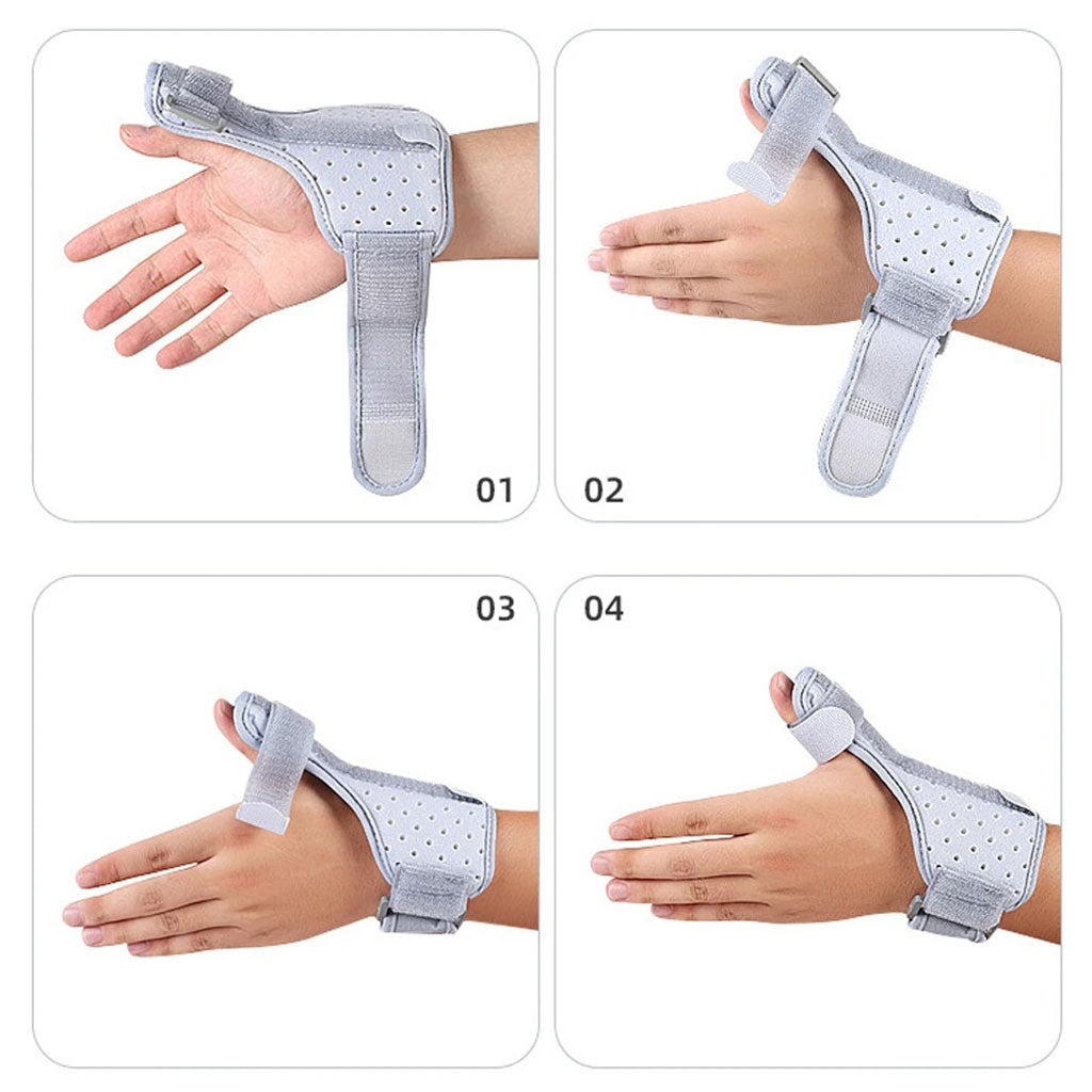 Attelle de Protection Réglable et Respirant pour le Pouce – ضمادة إصبع الكبير تنزوت