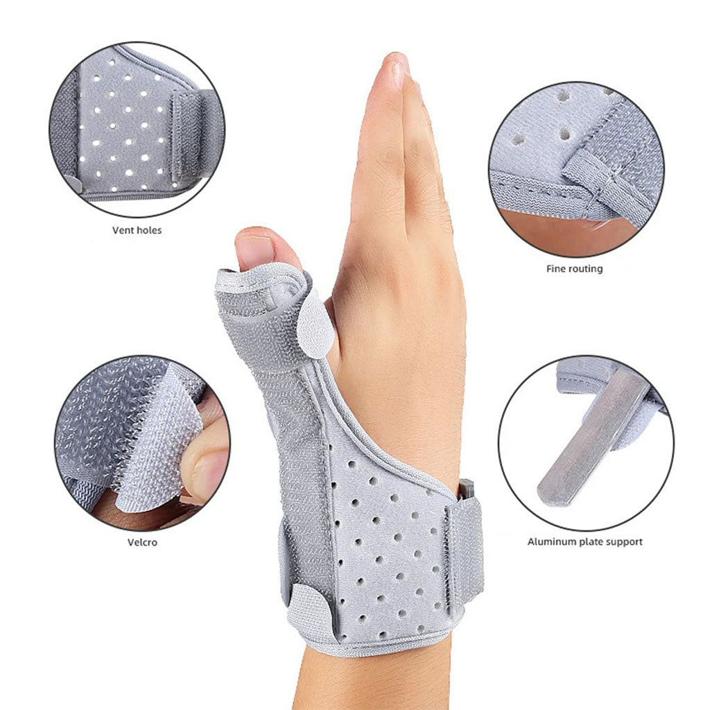 Attelle de Protection Réglable et Respirant pour le Pouce – ضمادة إصبع الكبير تنزوت