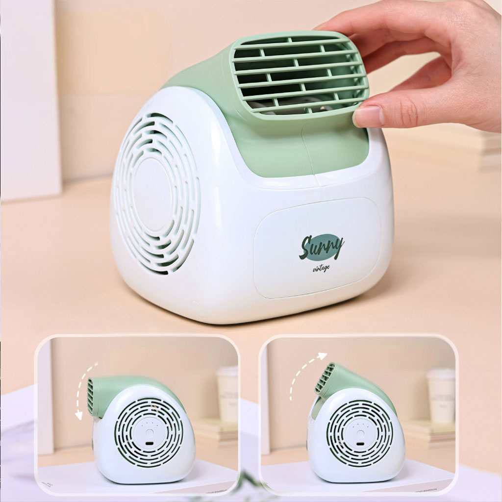 Sunny Climatiseur Portable Rechargeable Design Vintage – مبرد مكتب محمول تنزوت