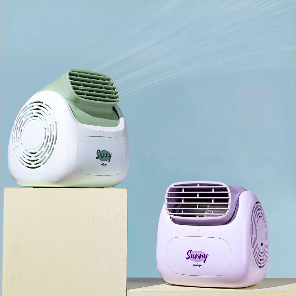 Sunny Climatiseur Portable Rechargeable Design Vintage – مبرد مكتب محمول تنزوت