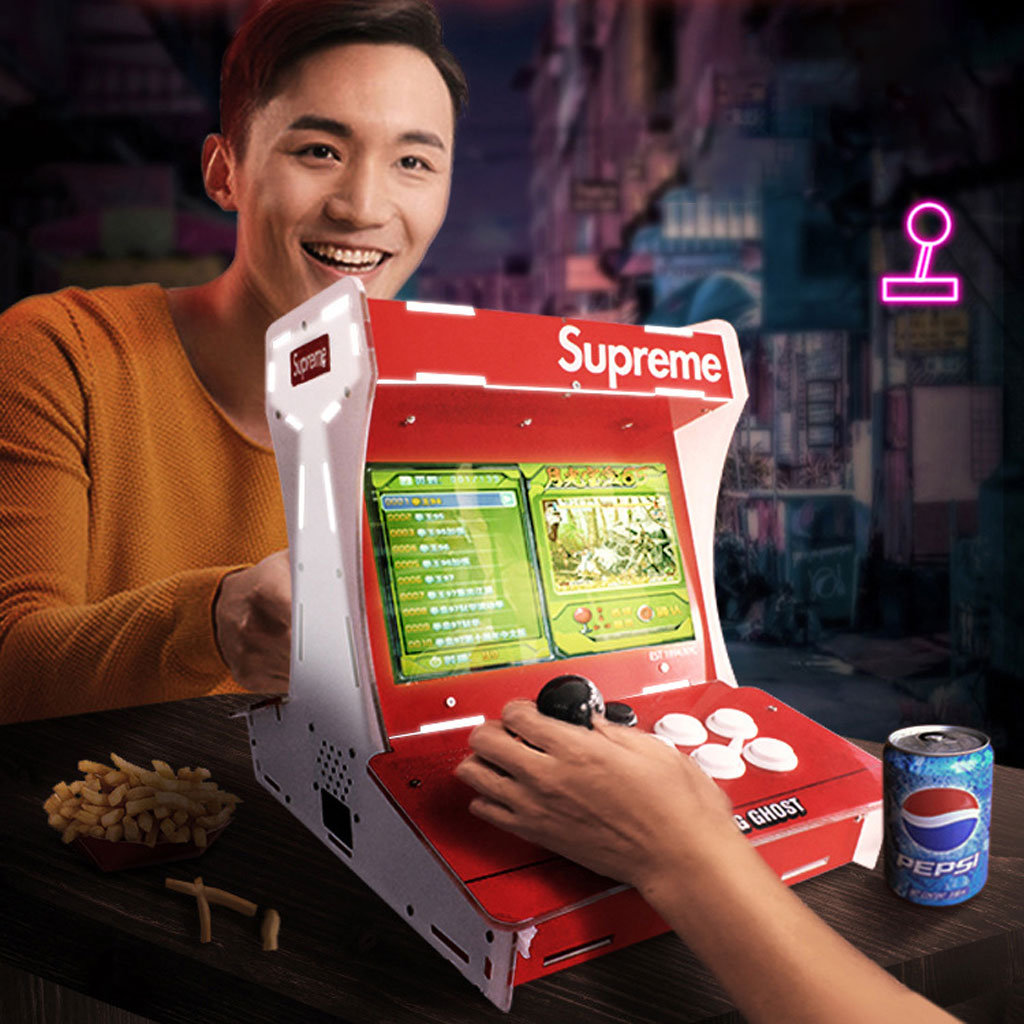 Supreme Console de jeux d’arcade 3D 2 Joueurs – جهاز ألعاب أطاري تنزوت