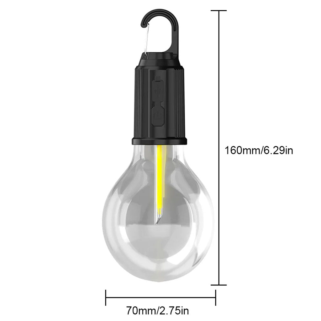 Pack X2 Lampe de Camping Solaire étanche et Rechargeable 3 modes d’éclairage T01-B – مصباح محمول بالطاقة الشمسية تنزوت