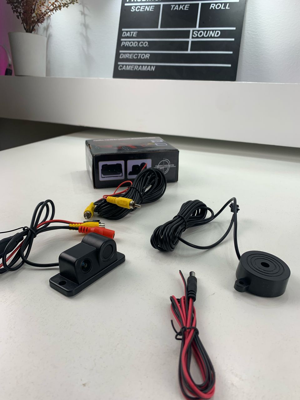 Kit de caméra de recule avec capteur de de stationnement – كاميرة خلفية مع رادار خلفي - تنزوت