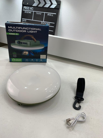 Lampe Camping 13000mAh 4000LM Ultraclair avec Power Bank – مصباح تخييم مع باور بانك تنزوت