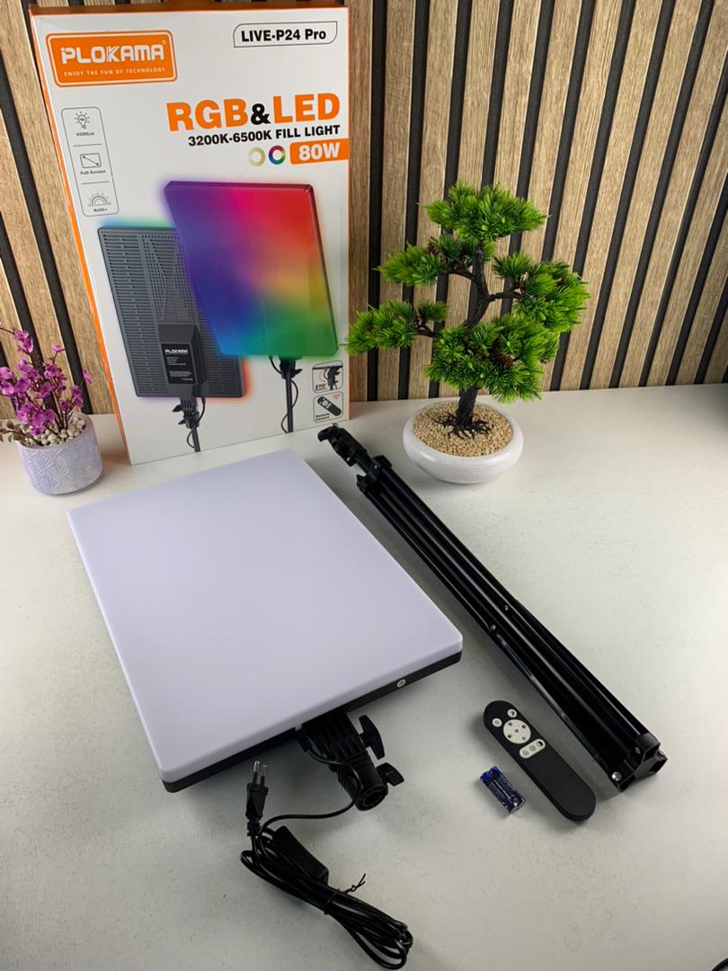 RGB-Panel-et-LED-Fill-Light-RGB-80W-PLOKAMA-LIVE-P24-Pro-لوحة-إضاءة-إحترافية.png