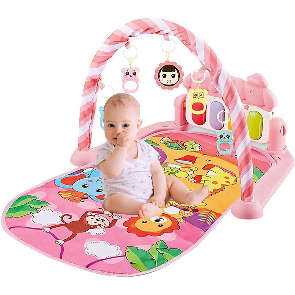 Tapis d’Éveil Doux et Coloré pour bébé Avec Piano – بساط ألعاب للأطفال تنزوت
