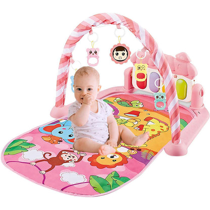 Tapis d’Éveil Doux et Coloré pour bébé Avec Piano – بساط ألعاب للأطفال تنزوت