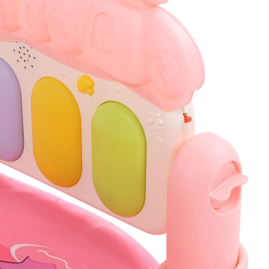 Tapis d’Éveil Doux et Coloré pour bébé Avec Piano – بساط ألعاب للأطفال تنزوت