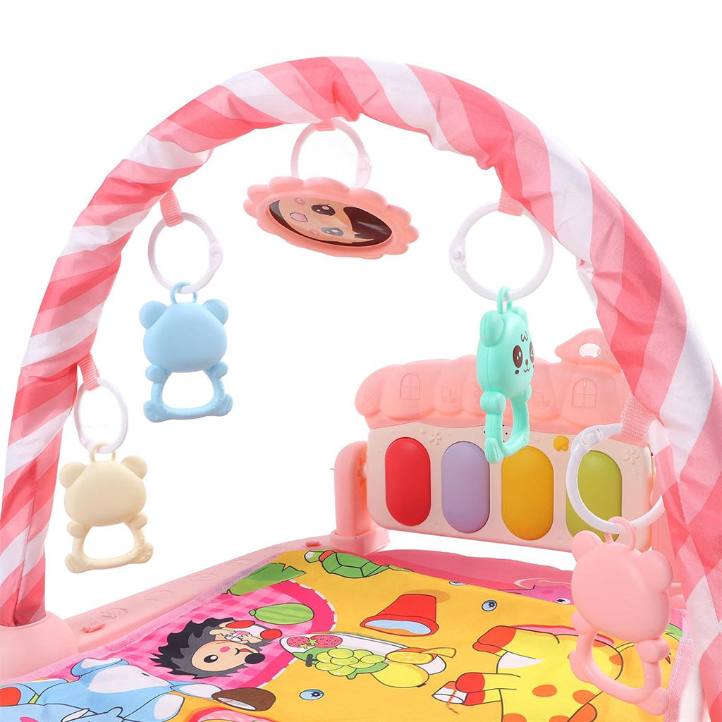 Tapis d’Éveil Doux et Coloré pour bébé Avec Piano – بساط ألعاب للأطفال تنزوت