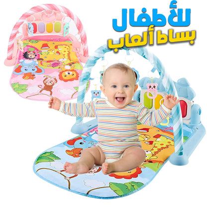 Tapis d’Éveil Doux et Coloré pour bébé Avec Piano – بساط ألعاب للأطفال تنزوت
