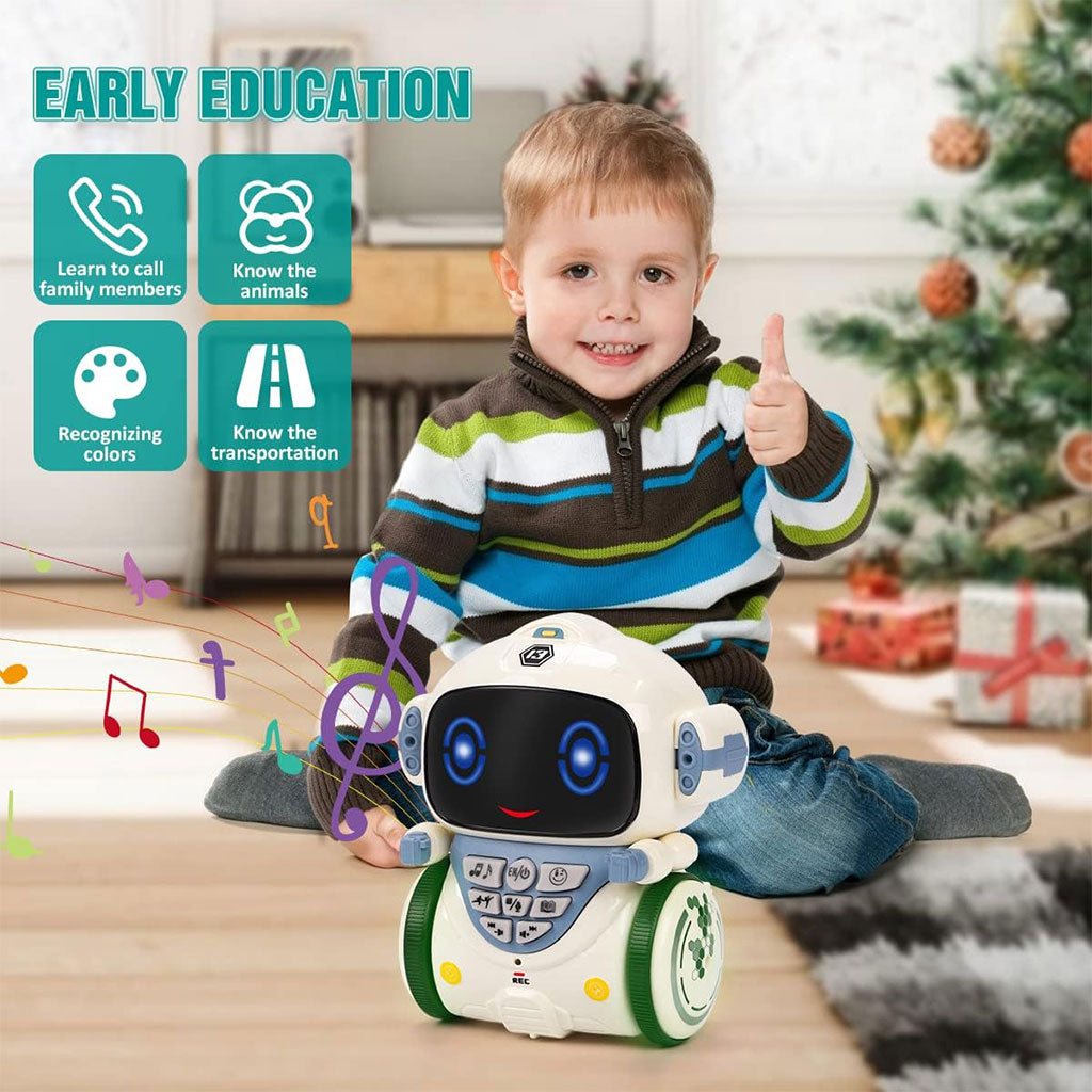 Robot interactif et intelligent pour enfants avec commande vocale – روبوت تعليمي للأطفال - تنزوت