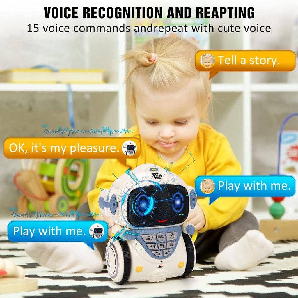 Robot interactif et intelligent pour enfants avec commande vocale – روبوت تعليمي للأطفال - تنزوت