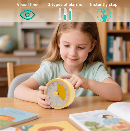 Minuteur visuel 60 minutes outil de gestion du temps multifonctions - تنزوت