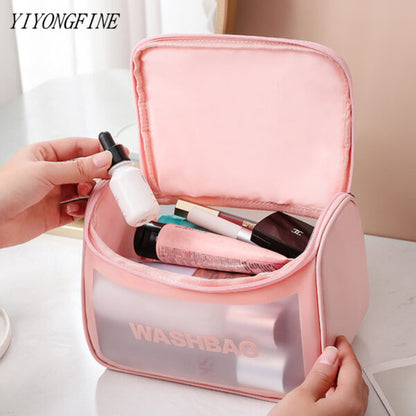 Sac cosmétique multifonctionnel pour femme Étanche Transparent تنزوت