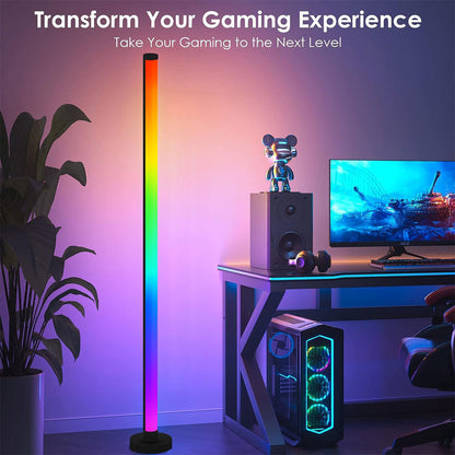 Lampadaire d’Angle LED RGB à Intensité Variable – مصباح ملون للديكور تنزوت