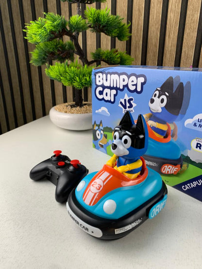 Voiture Télécommandée Crash Bumper Rechargeable 2Pcs pour Enfants – لعبة سيارات اللاسلكية للأطفال - تنزوت