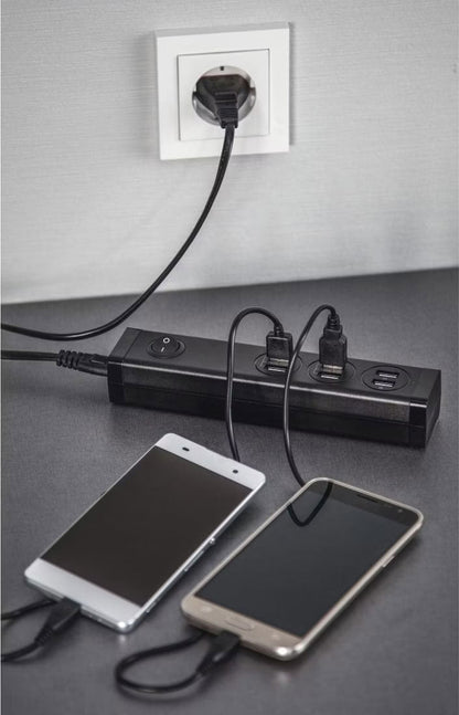 Uniross Station de charge Multi-appareils 6 ports USB A – مقبس طاقة متعدد المنافذ تنزوت