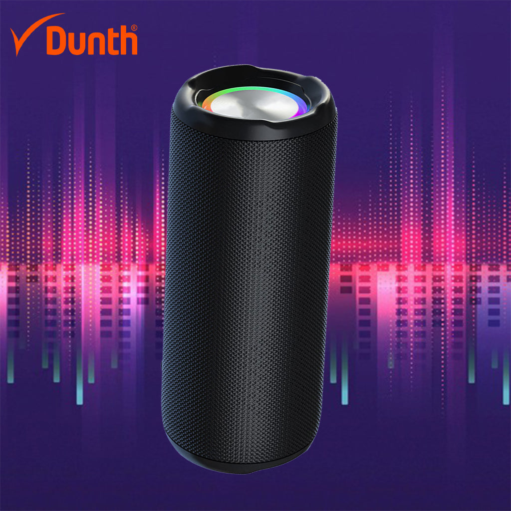 Ampli haut parleur sans fil à batterie rechargable 1200mAh, enceint bluetooth 2000W DUNTH DU-SP128 - تنزوت