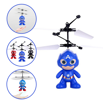 Jouet de SuperHero volante pour enfants تنزوت