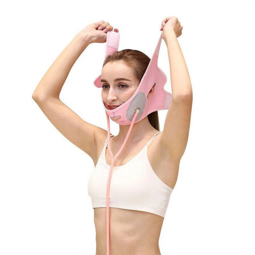 Ceinture amincissante pour visage pour réduire le double menton – قناع شد الوجه تنزوت