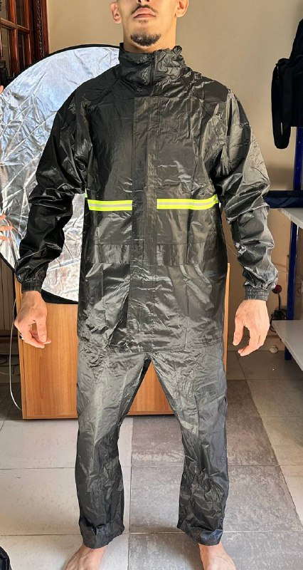 Ensemble De Pluie Imperméable Veste Et Pantalon pour une protection optimale V1 – بدلة مقاومة للماء - تنزوت