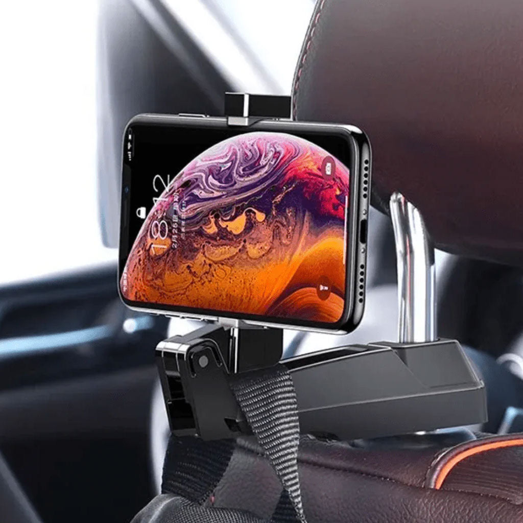Support de téléphone portable pour siège arrière de voiture – حامل هاتف للمقعد الخلفي في السيارة - تنزوت