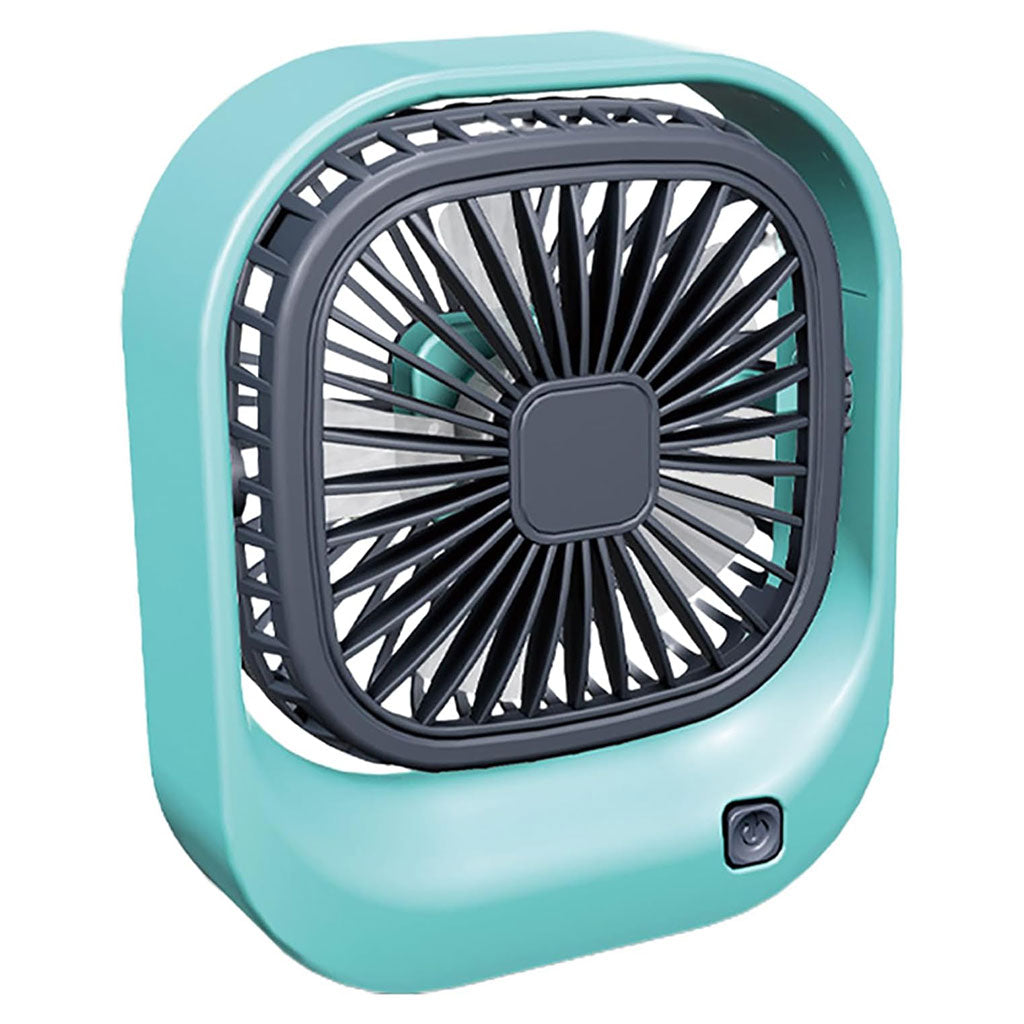 Mini ventilateur carré rechargeable par USB – مروحة مكتب قابلة للشحن تنزوت