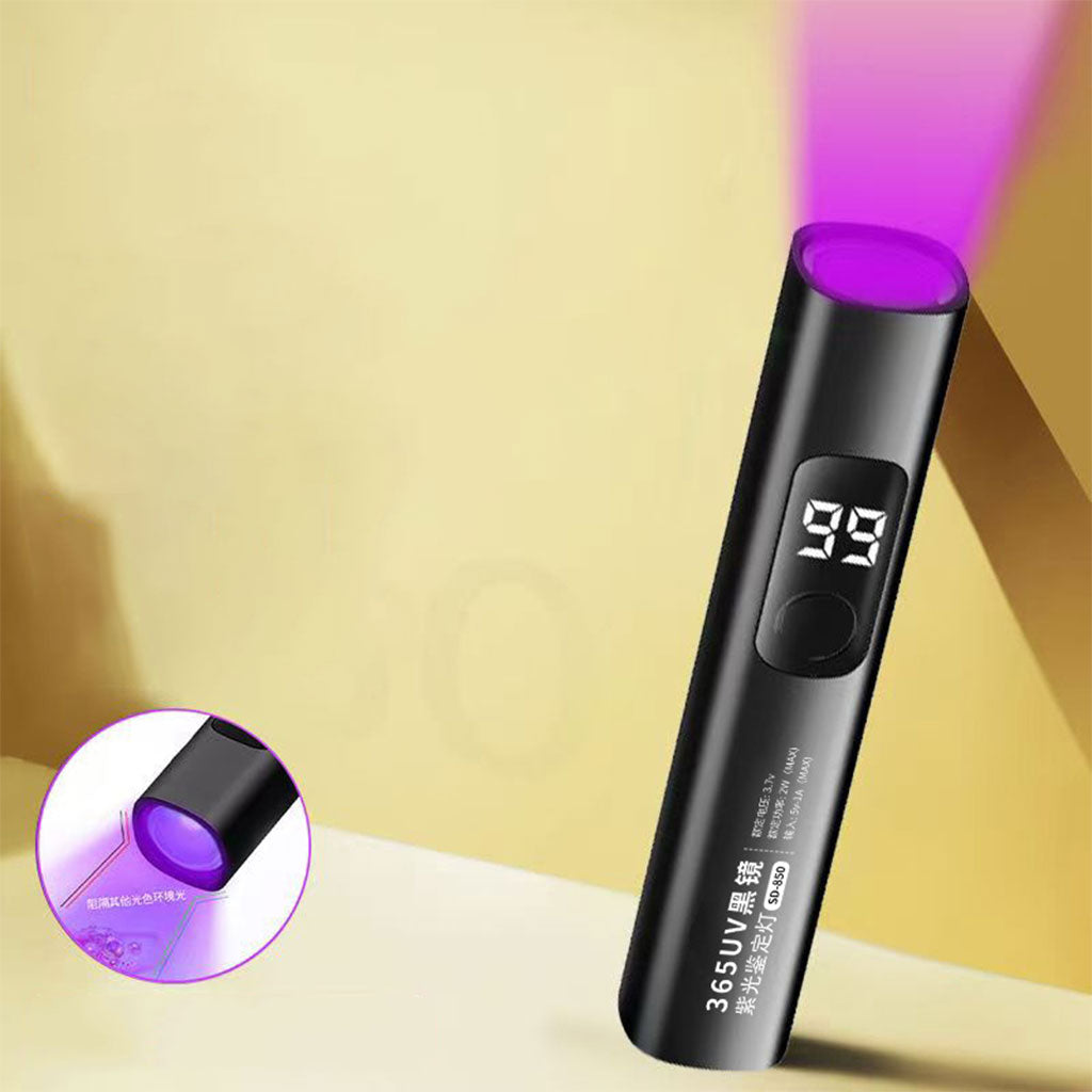 Stylo à Lumière UV (Ultraviolet) Multifonctions – قلم أشعة فوق بنفسجية تنزوت