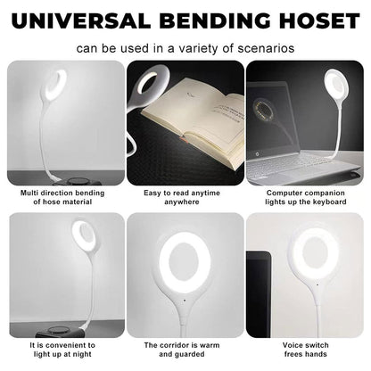 Lampe LED USB de Lecture à Commande Vocale – مصباح يعمل بالصوت تنزوت