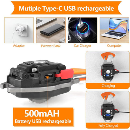 Mini Lampe LED Portable Rechargeable 8en1 – مصباح متعدد الإستعمالات تنزوت