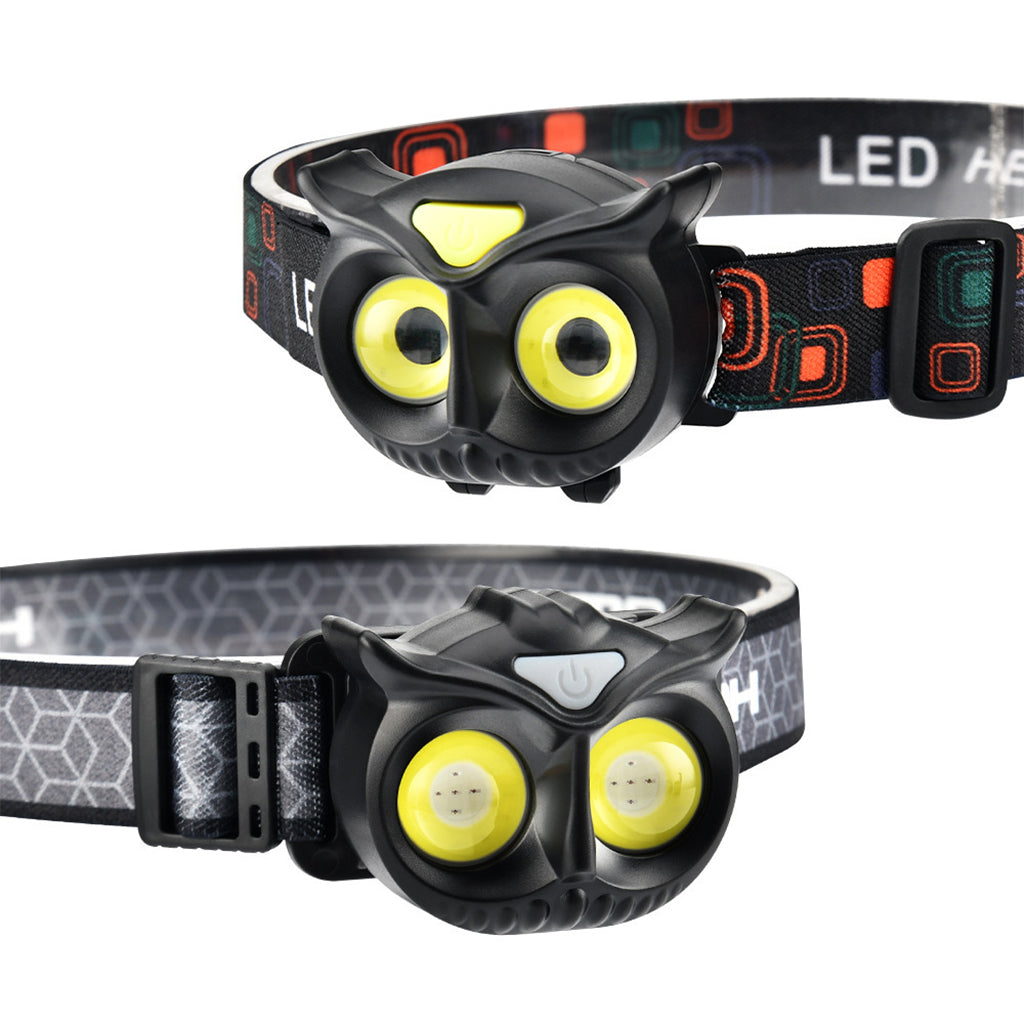 Lampe frontale à LED en Forme de Hibou WT209 – مصباح رأس على شكل بومة تنزوت