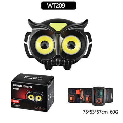 Lampe frontale à LED en Forme de Hibou WT209 – مصباح رأس على شكل بومة تنزوت
