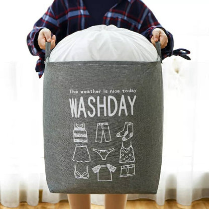Panier à linge de grande capacité pliable pour vêtements couette, vêtements sales pour salle de bain moderne تنزوت