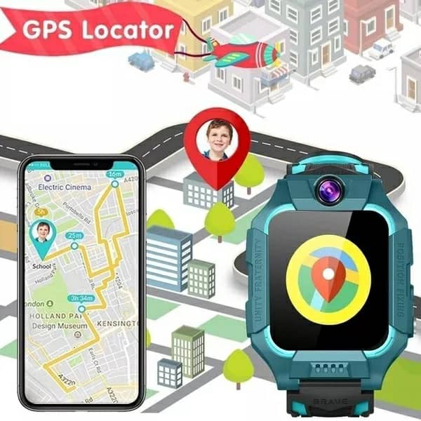 Montre intelligente Enfants Localisation Tracker SOS appel caméra - تنزوت