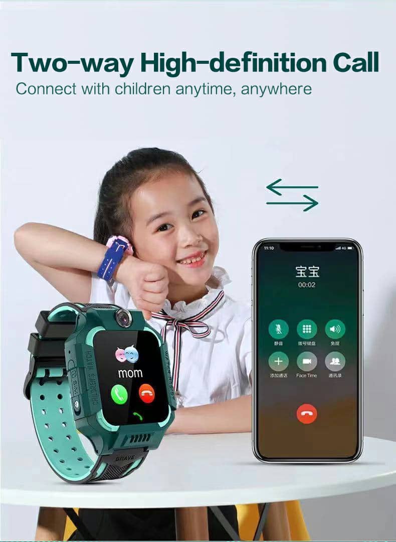 Montre intelligente Enfants Localisation Tracker SOS appel caméra - تنزوت